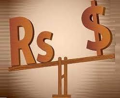 the-value-for-rupee-dimnishing-for-one-dollar-rs-57-54