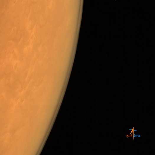 isro-releases-second-photo-of-mars-taken-by-mangalyaan