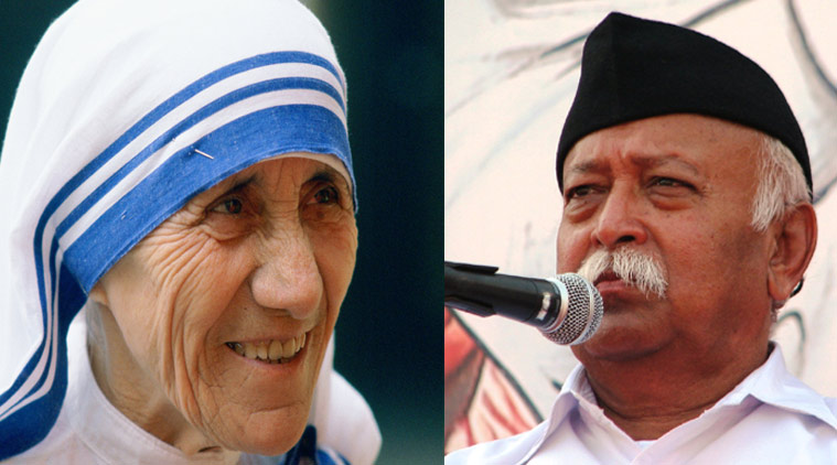 conversion-was-mother-teresas-top-goal-rss-chief-mohan-bhagwat