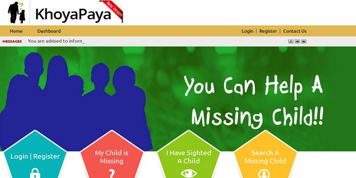 government-launches-khoya-paya-website-to-help-find-missing-children