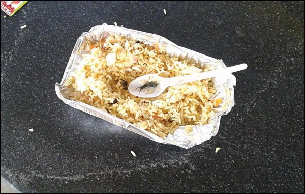 centipede-found-in-biriyani