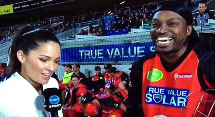 chris-gayle-asks-out-tv-journo-on-air-during-big-bash-game-heavily-criticised