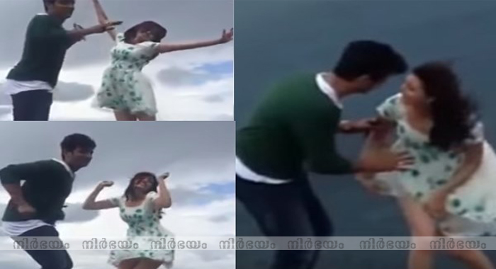 kajal-agarwal-oops-moment-on-mountain-peak