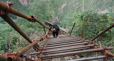 The most dangerous school journey