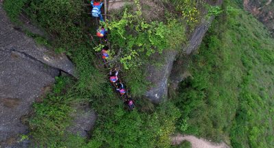 The most dangerous school journey