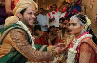 bjp-congress-leaders-attend-gala-wedding-of-janardhan-reddys-daughter