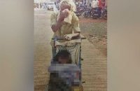 no-money-for-ambulance-telangana-man-carries-wifes-body-on-pushcart-for-60-km