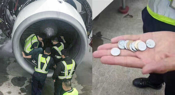elderly-flight-passenger-throws-coins-engine-luck-delays-take-off