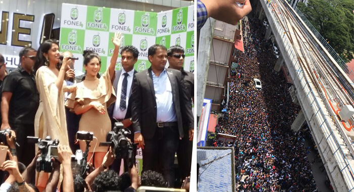 traffic-blocked-while-sunny-leone-at-kochi