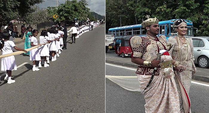 couple-used-250-students-to-carry-longest-saree-under-investigation-now