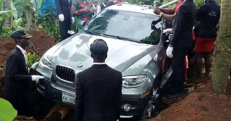son-buries-his-father-in-a-new-bmw-nigeria