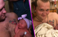 dad-breastfeeds-newborn-when-sick-mom-cant-in-wisconsin