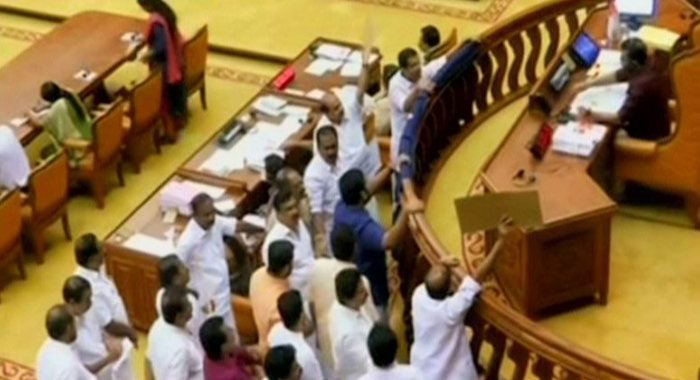 kerala-assembly-dispersed-due-to-opposition-protest