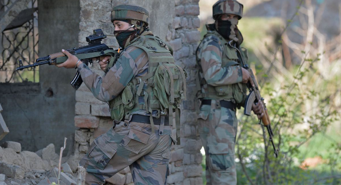 two-terrorists-killed-in-the-ongoing-encounter-between-security-forces-and-terrorists-in-tral
